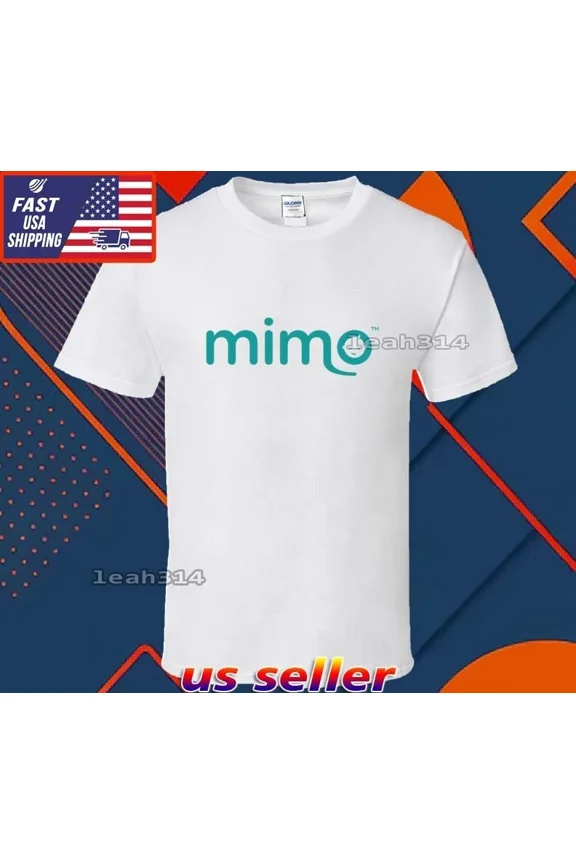 Reprint Rare New Shirt Mimo Smart Logo T-Shirt Funny American Usa Unisex Size S-5XL