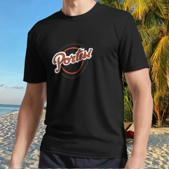 Reprint Rare New Shirt Minimal Portesi Logo Active T-Shirt Funny Size S to 5XL