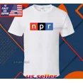 thumbnail image 1 of Reprint Rare New Shirt Npr Logo T-Shirt Funny American Usa Unisex Size S-5XL, 1 of 2