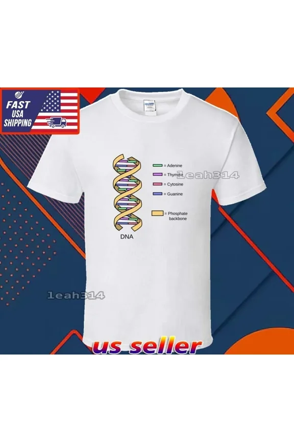 Reprint Rare New Shirt Oh No I've Got Dna On My Logo T-Shirt Funny American Unisex Size S-5XL