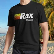 Reprint Rare New Shirt Rax Restaurants Active T-Shirt Funny Size S to 5XL