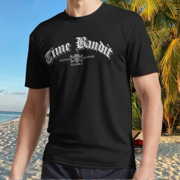 Reprint Rare New Shirt Time Bandit Active T-Shirt Funny Size S to 5XL
