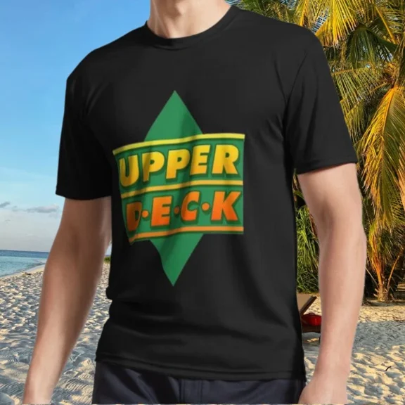 Reprint Rare New Shirt Upper Deck Active T-Shirt Funny Size S to 5XL