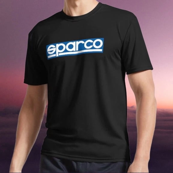 Reprint Rare New Shirt sparco - Active Logo T-Shirt Funny Size S to 5XL