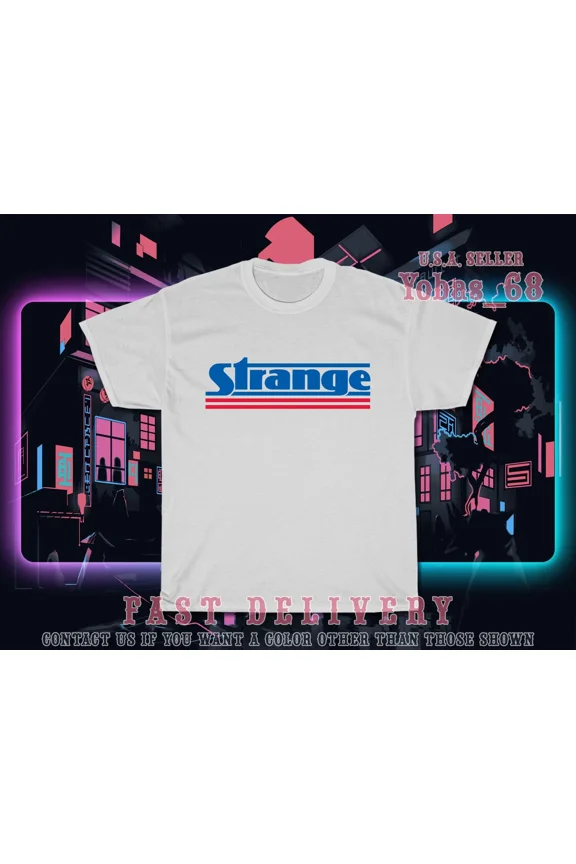 Reprint Rare New Strange Engineering Pro Race Logo Short Sleeve Men's T-Shirt American Tees