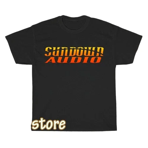 Reprint Rare New Sundown Audio logo Unisex T-Shirt Funny Size S to 5XL