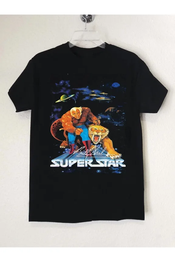 Reprint Rare New Superstar Billy Graham Gift For Fan Black S-5XL Unisex T-shirt