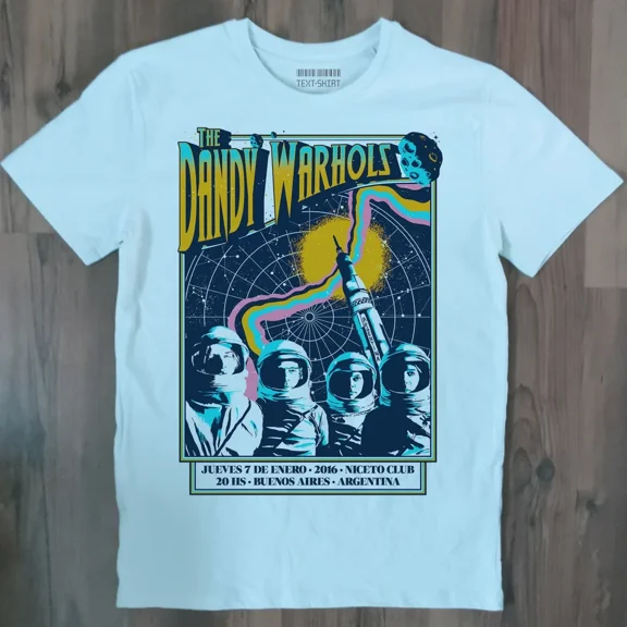 Reprint Rare New! The Dandy Warhols Band Shirt Gift Fan SEG_151