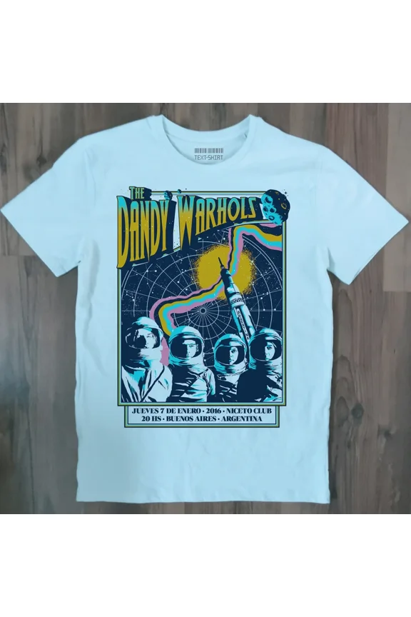 Reprint Rare New! The Dandy Warhols Band Shirt Gift Fan SEG_151
