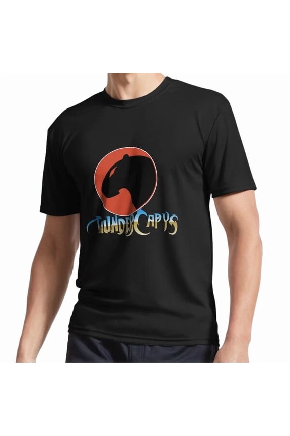 Reprint Rare New Thunder Capys Active logo T-Shirt Funny S to 5XL