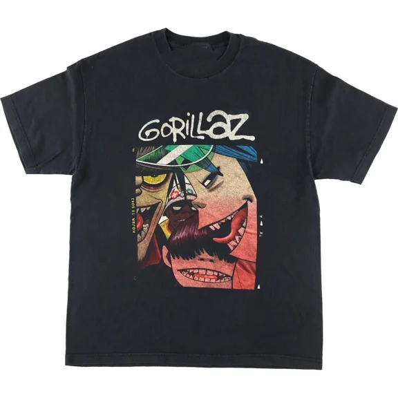 Reprint Rare New VTG Gorillaz band Gift For Fans Unisex S-5XL Shirt BS317