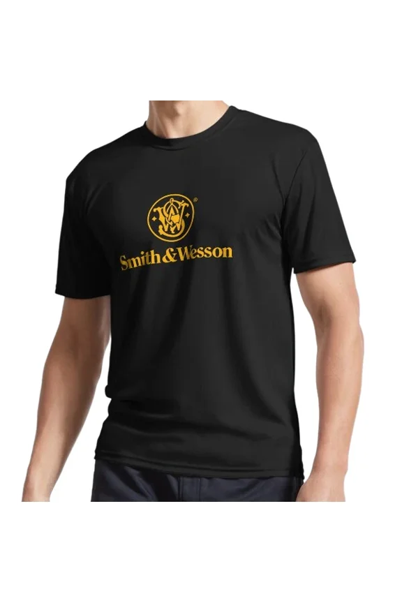 Reprint Rare New Vibrant Parrot on Smith And & Wesson M&p Logo T-Shirt Funny Size S to 5XL