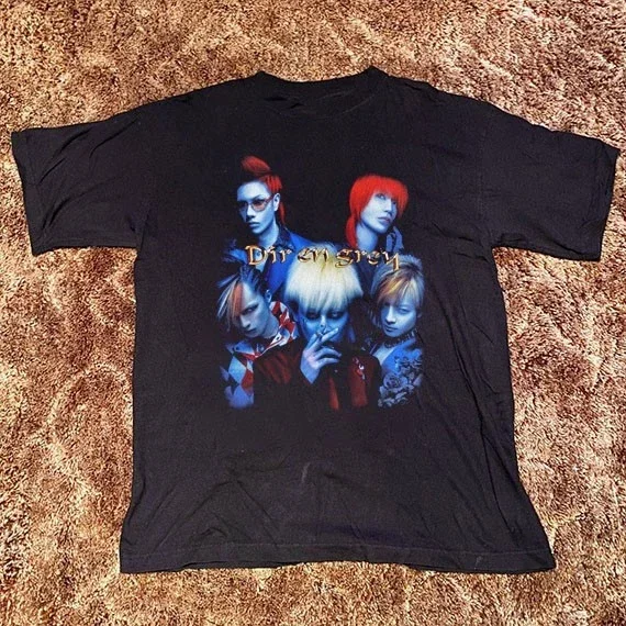 Reprint Rare New Vintage 90's DIR EN GREY Gift For Fans Unisex S-5XL Shirt 5CA326