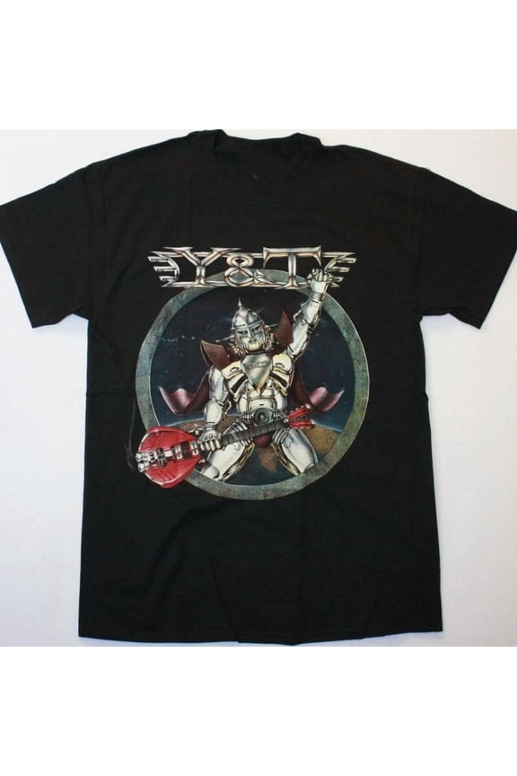 Reprint Rare New Y&T IN ROCK WE TRUST Gift For Fans Unisex S-5XL Shirt NI1237