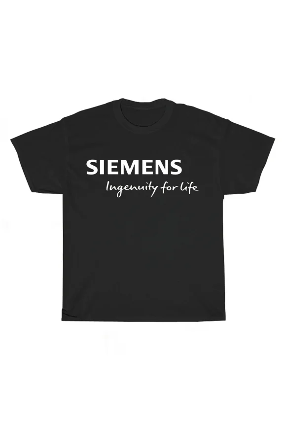 Reprint Rare New siemens ingenuity for life logo Unisex T-Shirt Funny Size S to 5XL