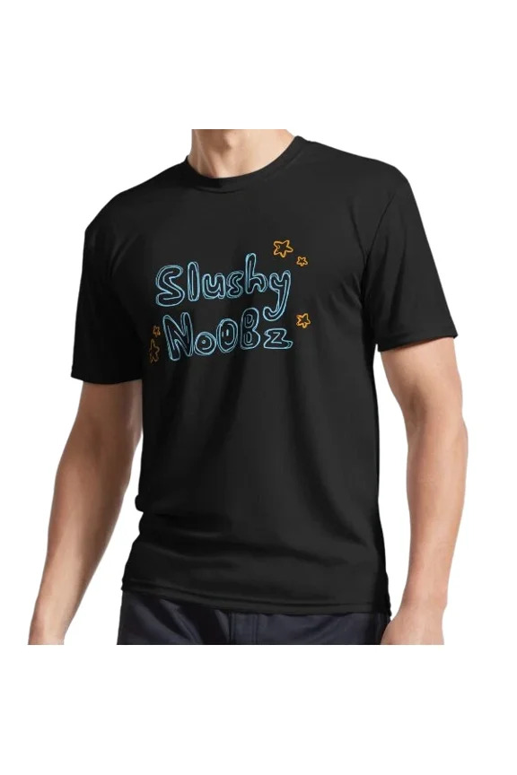 Reprint Rare New slushynoobz logo Active Logo T-Shirt Funny Size S to 5XL