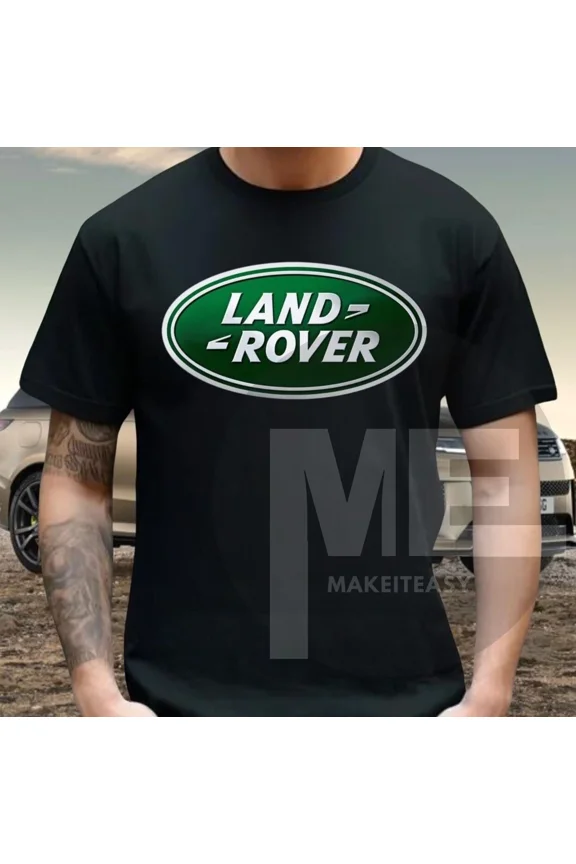 Reprint Rare Nice Land Rover Logo T-shirt Unisex Tee Fan Gift all size