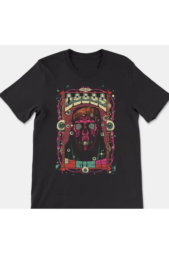 Reprint Rare OSEES Band Live COnert Unisex Tee Shirt All Size UU1508