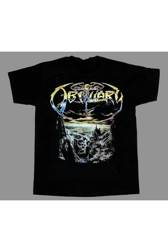 Reprint Rare Obituary The End Complete Gift For Fan Black S-2345XL Unisex T-shirt BF202