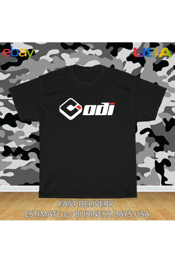 Reprint Rare Odi Podium Flight MX Logo Men's T-Shirt American Size T-Shirt