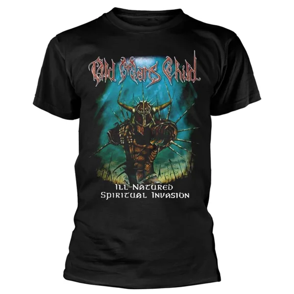 Reprint Rare Old Mans Child Ill Natured Spiritual Invasion Black T-Shirt