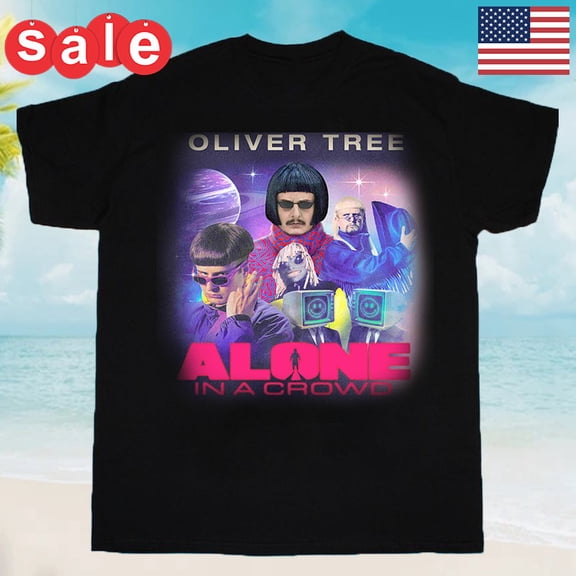 Reprint Rare Oliver Tree Alone In A Crowd Tour 2024 Fan Shirt Unisex T-Shirt All Size DI462