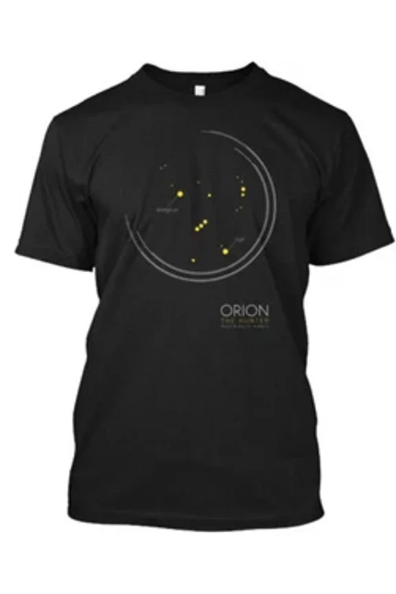 Reprint Rare Orion The Hunter Constellation T-shi T-Shirt Made in the USA Size S to 5XL