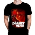 thumbnail image 1 of Reprint Rare PLANET OF THE APES - Black T-Shirt - Sizes S - 5XL - Horror Halloween Tee, 1 of 2