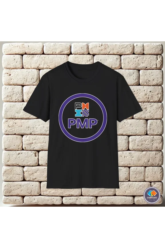 Reprint Rare PMP Project Management Professional Logo Unisex T-Shirt