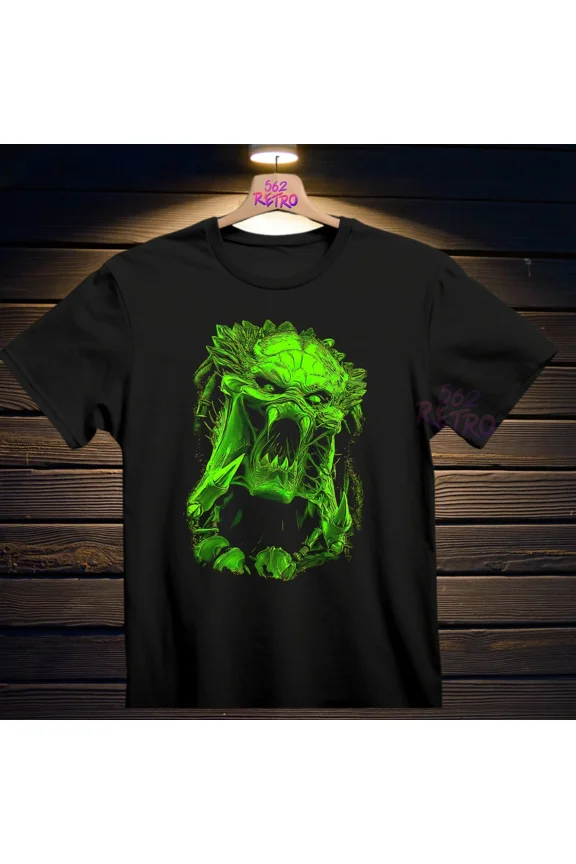 Reprint Rare PREDATOR T-Shirt Black S-3XL