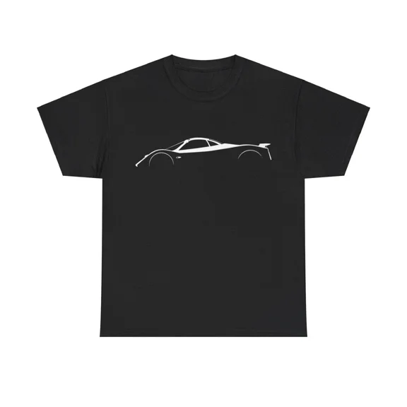 Reprint Rare Pagani Zonda C12 Silhouette Car T-shirt