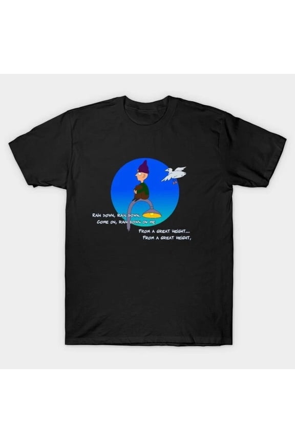 Reprint Rare Paranoid Android Lyric T-Shirt Black Cotton Short Sleeve Tee Size S to 5XL