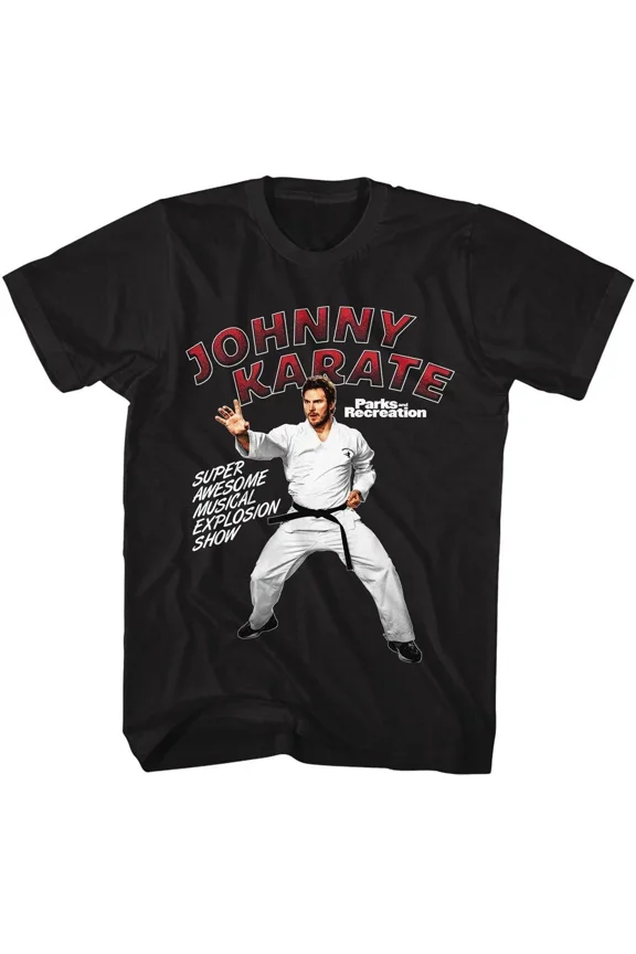 Reprint Rare Parks And Recreation Johnny Karate TV Shirt