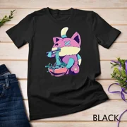Reprint Rare Pastel Goth Ramen Cat Anime Kawaii T-Shirt Unisex T-shirt