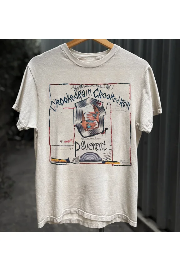 Reprint Rare Pavement Crooked Rain, Crooked Rain Album Album Gift for Fan T-shirt