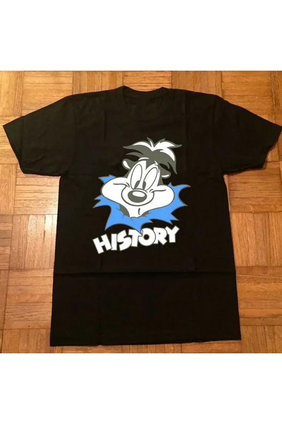 Reprint Rare Pepe Le Pew T-shirt Unisex Cotton Tee All sizes CO721