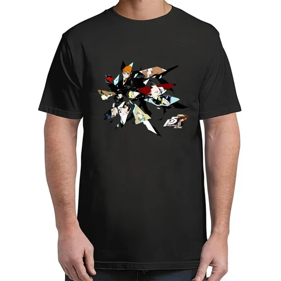 Reprint Rare Persona 5 Royal All characters ATLUS T-Shirt Classic for Unisex S–4XL