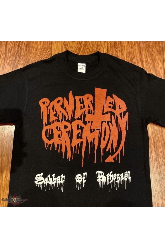Reprint Rare Perverted Ceremony - Sabbat of Behezaël t-shirt Gift Fan S-5XL EN312