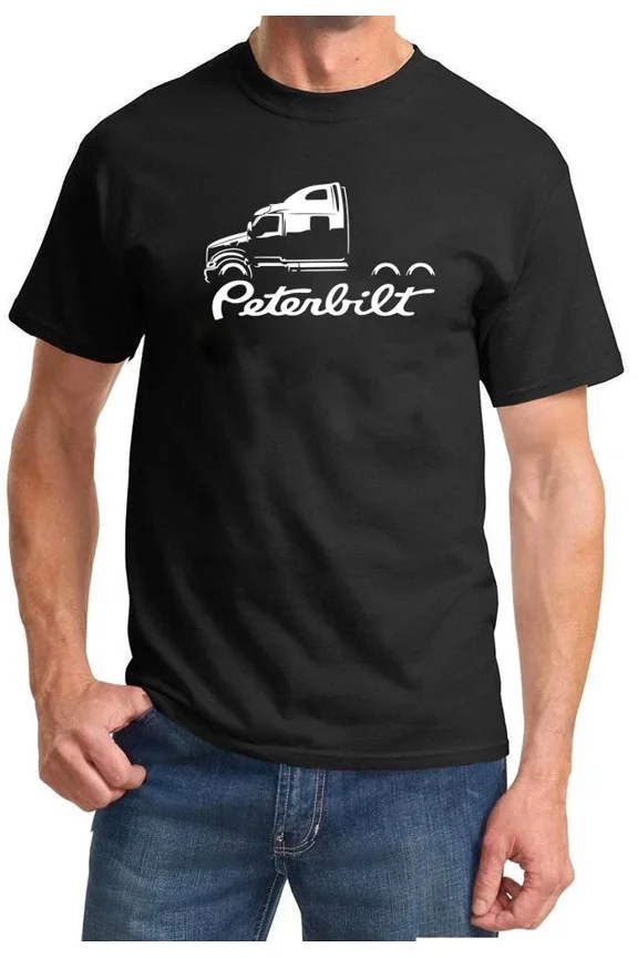 Reprint Rare Peterbilt 587 Classic Truck Design Tshirt NEW