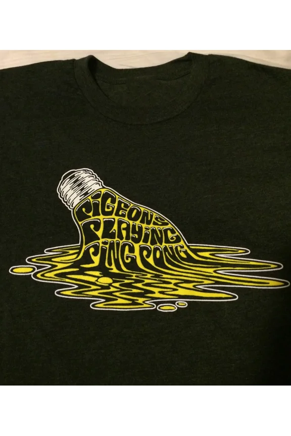Reprint Rare Pigeons Playing Ping Pong Band Gift For Fan All Size S to 5XL T shirt BO1311