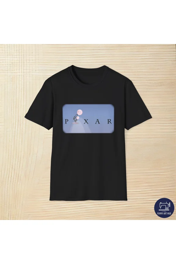 Reprint Rare Pixar Lamp (Luxo) Logo Unisex T-Shirt