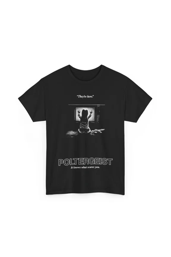 Reprint Rare Poltergeist T-Shirt, Vintage Poltergeist Shirt, 80's Horror Movie Tee