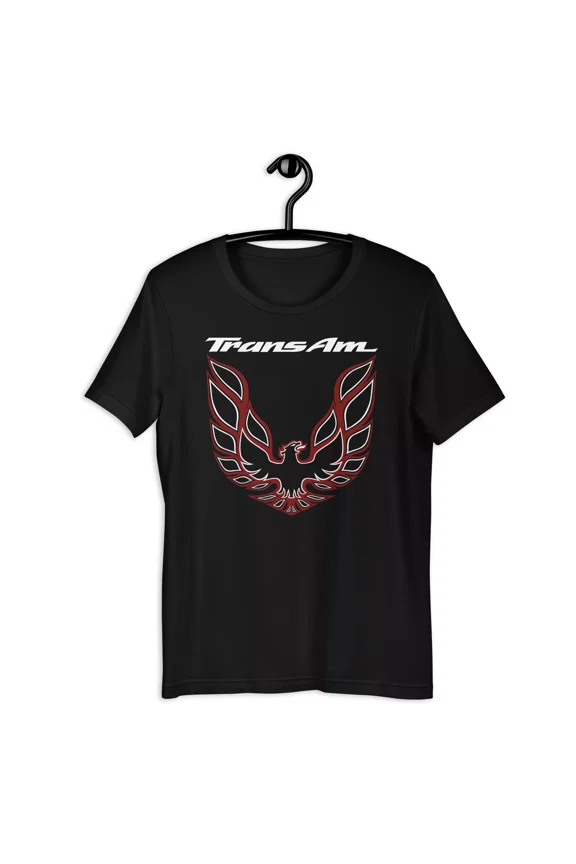 Reprint Rare Pontiac Firebird-Inspired Trans Am Logo Tee S-5XL