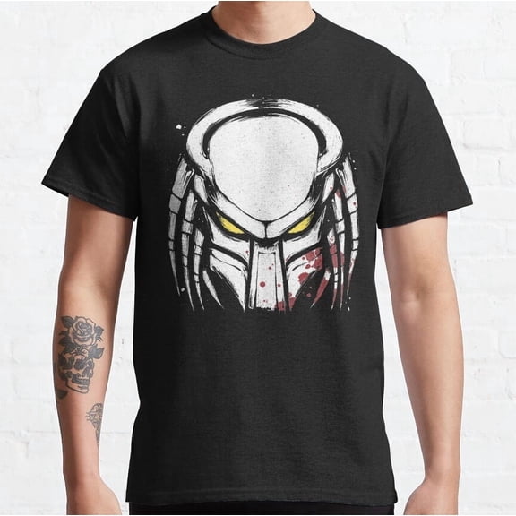 Reprint Rare Predator Mask Classic T-Shirt