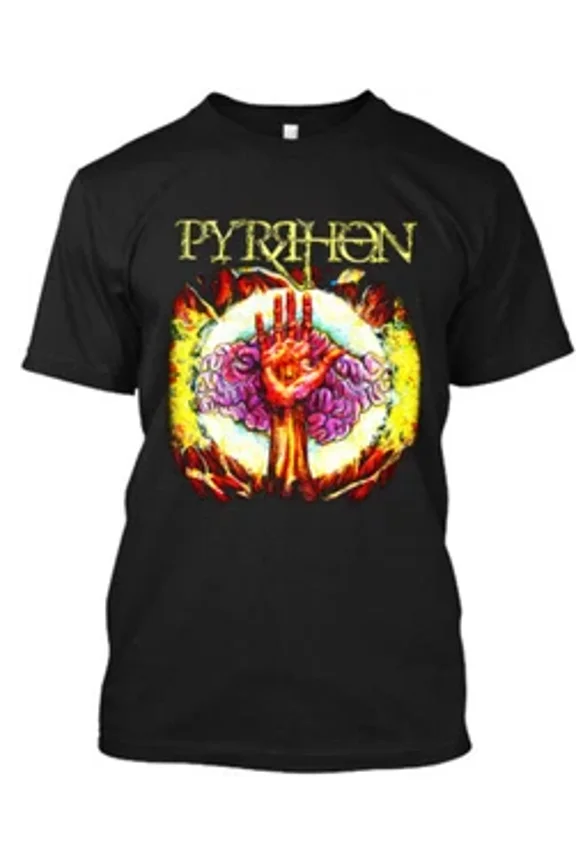 Reprint Rare Pyrrhon Abscess Time American Death Music Graphic Logo T-Shirt S-5XL