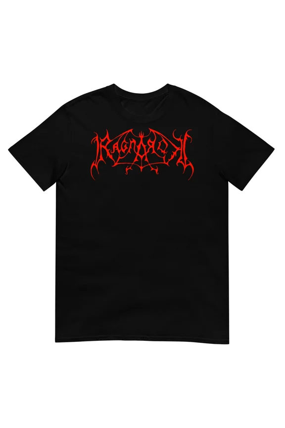 Reprint Rare RAGNAROK "Logo" (Red) (One Sided) T-SHIRT