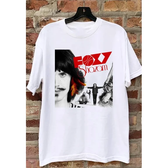 Reprint Rare RARE! Foxy Shazam White Cotton Shirt All size S-5XL Unisex MI661