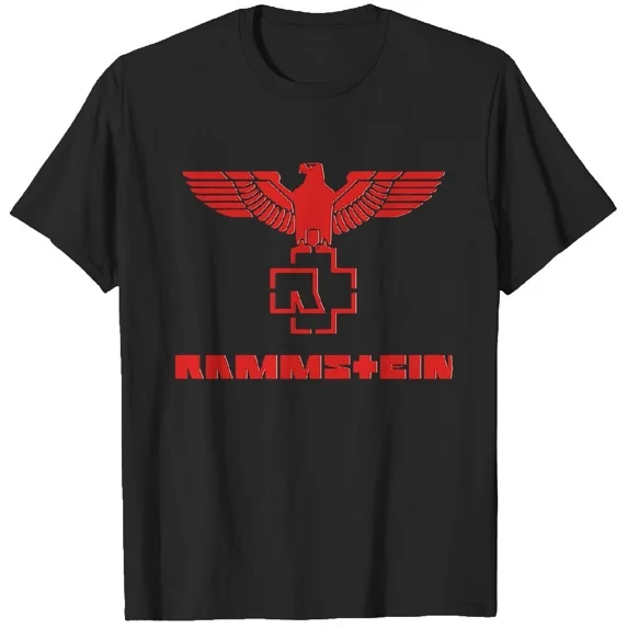 Reprint Rare Rammsteinism T Shirt Logo Classic Black Cotton All Size S to 4XL Rare