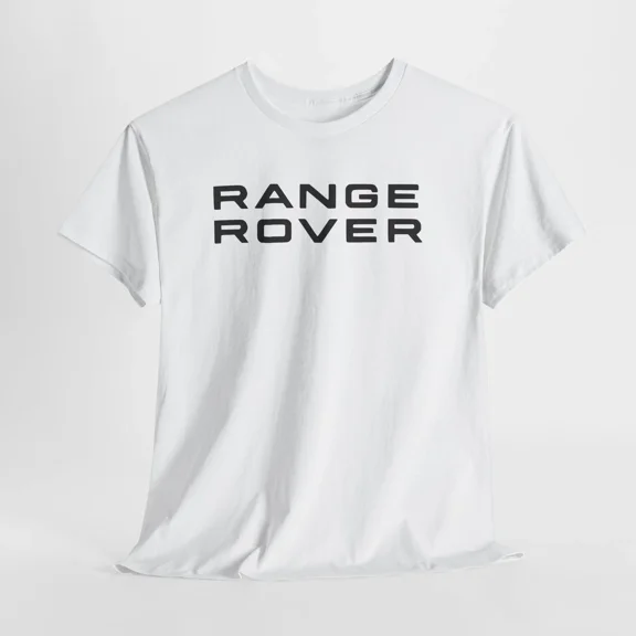 Reprint Rare Range Rover Unisex Graphic White Tshirt Cotton Tee Sizes S-3XL Off-Road Fans