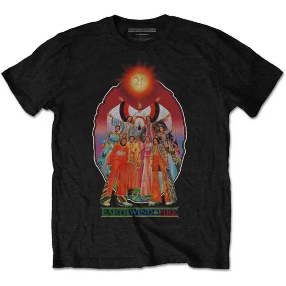 Reprint Rare Rare! Earth Wind & Fire - Let's Groove Black Unisex S-4XL T-Shirt HD050